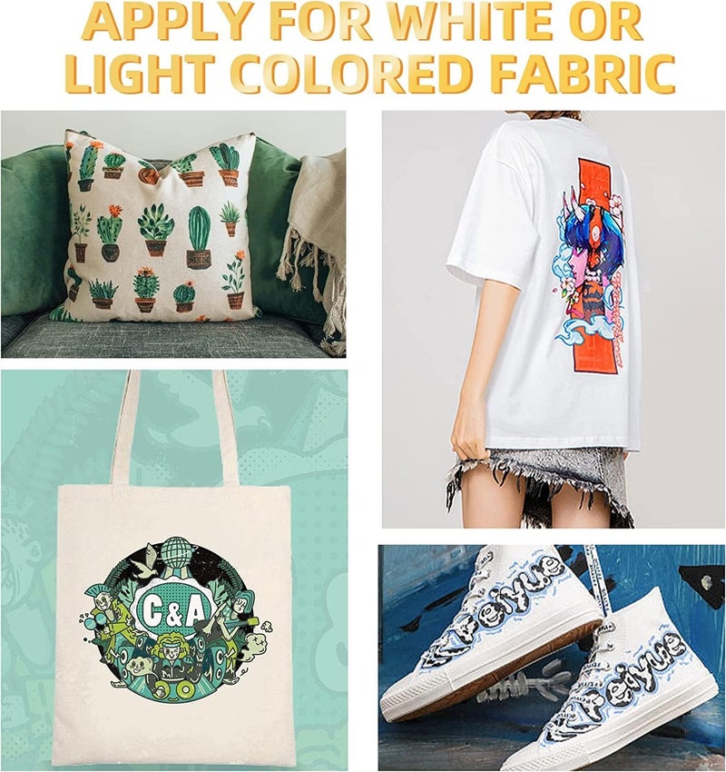A-SUB Sublimation Paper- 150 Sheets Heat Transfer Paper 8.5x14 inch Compatible with Inkjet Sublimation Printer 105g - Image 3