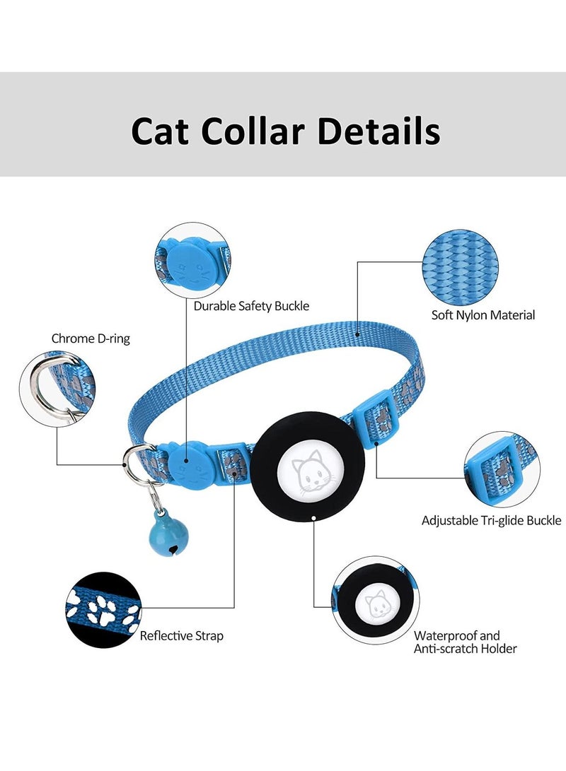 Airtag Reflective Collar with Bell - Image 4