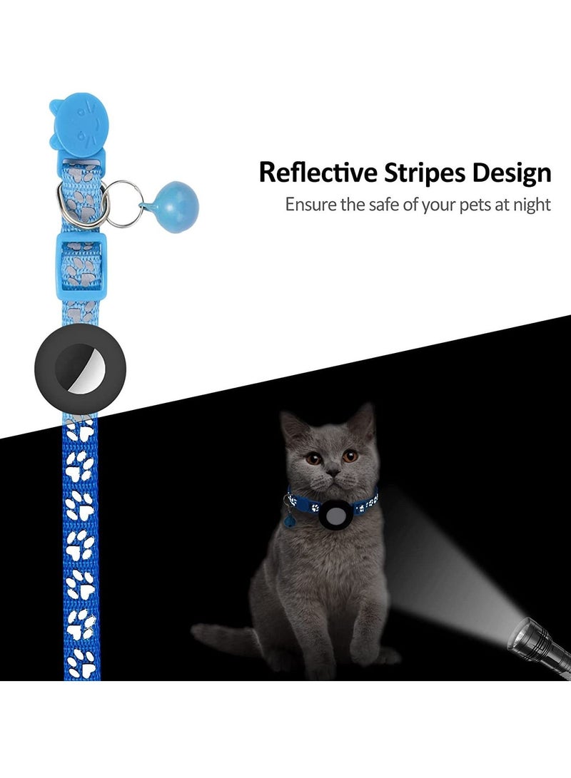 Airtag Reflective Collar with Bell - Image 2
