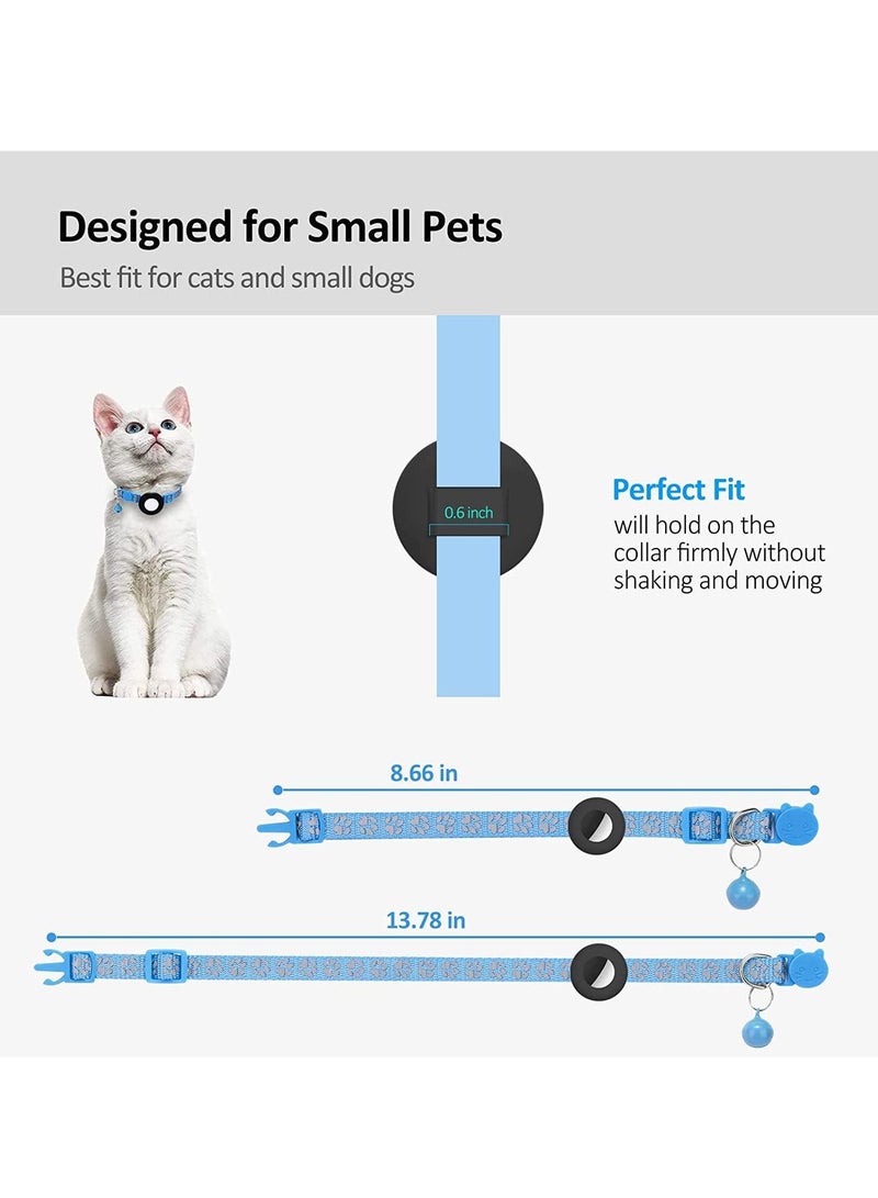 Airtag Reflective Collar with Bell - Image 3