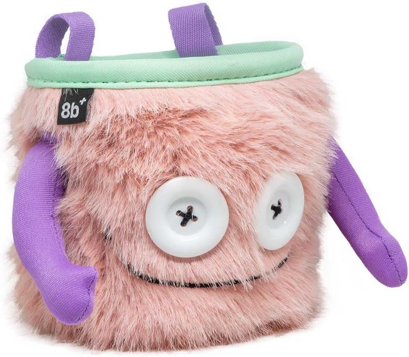 8B+ 8BPLUS 8BPLUS Chalk Bag for Climbing, Bouldering, Belt and Giftbox Included - Wide Opening - Brush Holders, for Left & Right Handers - Image 2