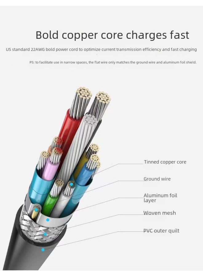 USB3.0 Transparent Mobile Hard Disk Box 2.5 Inches, Notebook Box, SATA Serial Fixed-Color:Black 2.0 - Image 4