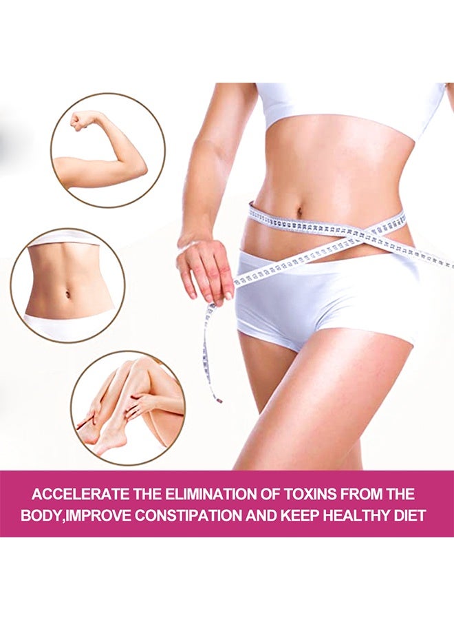 VibeUp 30Pcs Slimming Patch For Body Contouring, Belly Button Patch, Tightens And Tones Your Skin, Helps To Improve Your Overall Health, Can Be Used Anytime and Anywhere, Belly Stickers Suitable For All Body Types - Image 2