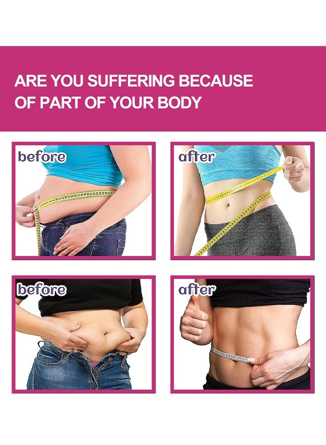 VibeUp 30Pcs Slimming Patch For Body Contouring, Belly Button Patch, Tightens And Tones Your Skin, Helps To Improve Your Overall Health, Can Be Used Anytime and Anywhere, Belly Stickers Suitable For All Body Types - Image 3