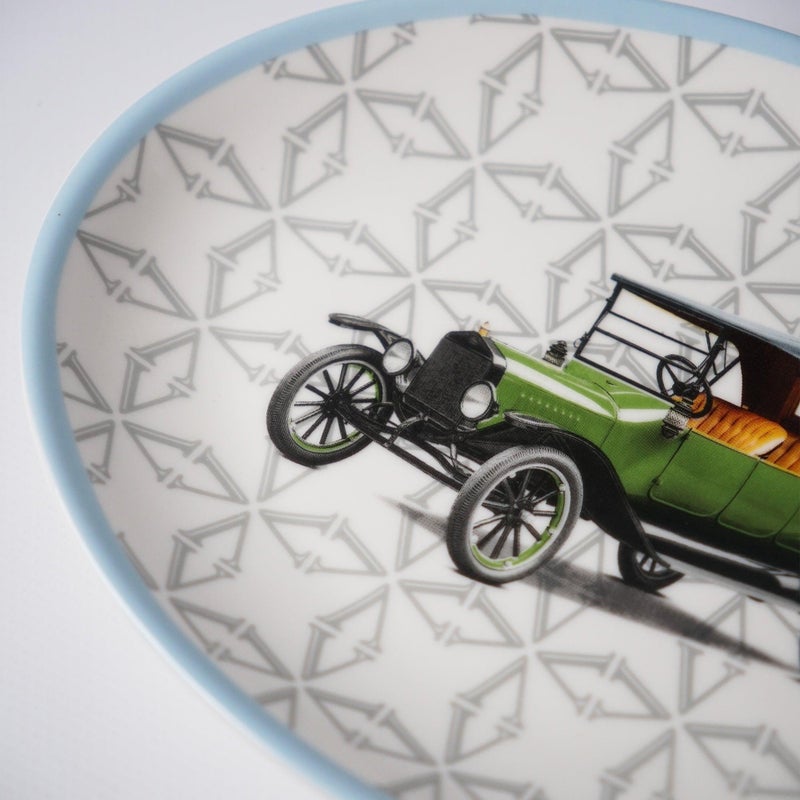 VITELLI DESIGN STUDIO Classic Cars 20s 24 Cm Porcelain Boat Plate - Image 2