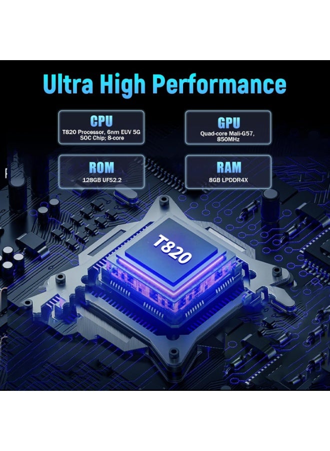 RG 476H Retro Handheld Game Console, AI Function Game Console, 4.7" 1280*960P LTPS In-Cell Screen, Android 13, 2.4/5G WiFi&BT 5.0, Wireless Screen Transmission, No TF Card, 8+128G Memory Card Slot + Full Screen Storage - Image 3