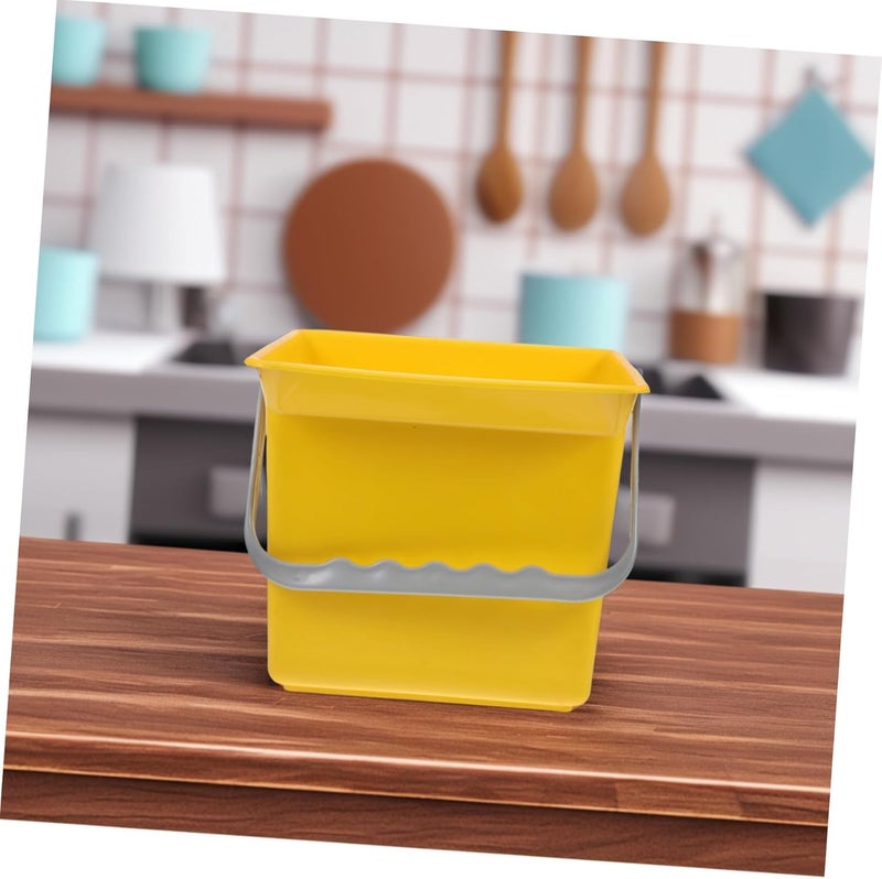 PRETYZOOM Stable Design Car Cleaning Bucket Handles Plastic Pails Measuring Scale for Schools and Offices - Image 4