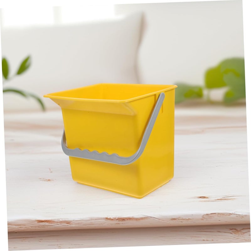 PRETYZOOM Stable Design Car Cleaning Bucket Handles Plastic Pails Measuring Scale for Schools and Offices - Image 5