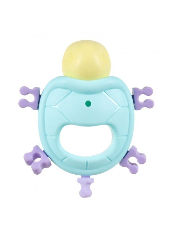Baby Baby Grasps Bite Boiled Soft Gum 0-3 Boys And Girls Puzzle Early Education Teeth Gum Newborn Children Rattle Bell - Image 1