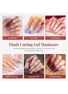 beetles Gel Polish Beetles Mini Uv Light for Gel Nails Flash Curing Innovative with Smart Sensor for Easy and Fast Extension System, Portable Manicure Uv Led Light for Gel Nail Polish DIY Nail Art  - Image 4