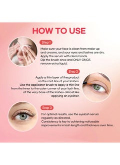 VELAMO ADVANCED Lash Serum for Eyelash Growth: Advanced Formula for Thicker, Longer, Fuller Lashes with Natural Volume, 0.17 Fl Oz (5mL)  - Image 5