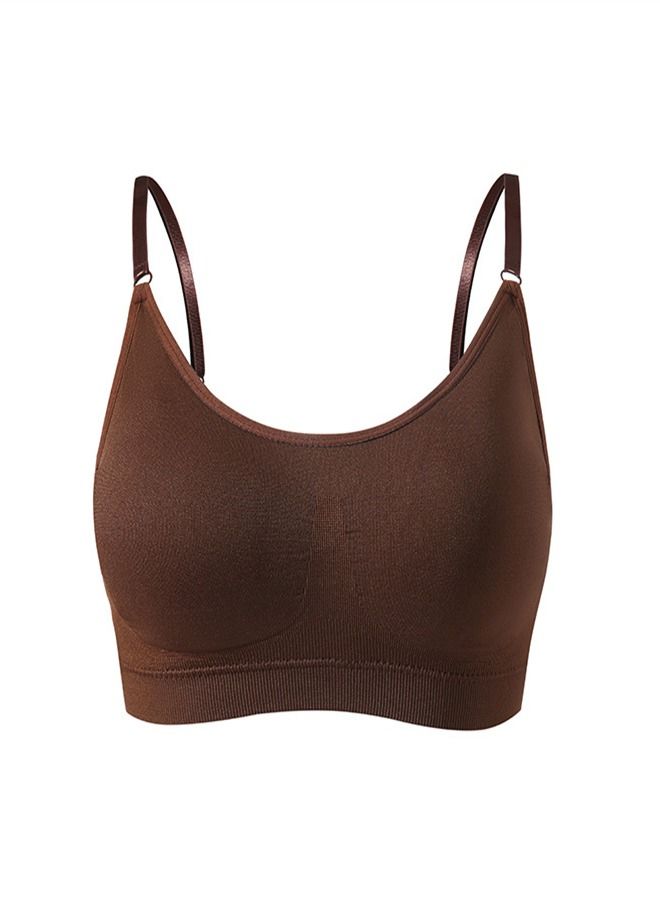 Loquat Women's Large Back Without Steel Ring Sports Bra