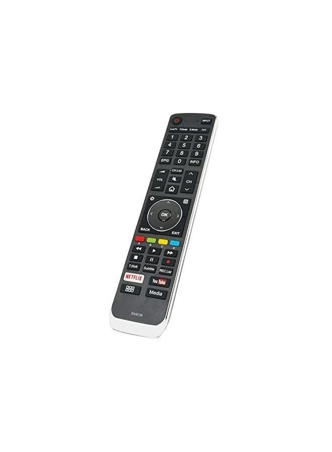 Allimity EN3C39 Remote Control fit for Hisense LED Smart TV 55N8700UW 65N8700UWG 50M7030UW 55M7030UWG 65M7030UWG 75N9700UWG ENC3C39 50N7 55N7 65N7 75N7 65N8 75N9 55PX 65PX 50P7 55P7 65P7 75P7 65P8 75P8 - Image 2
