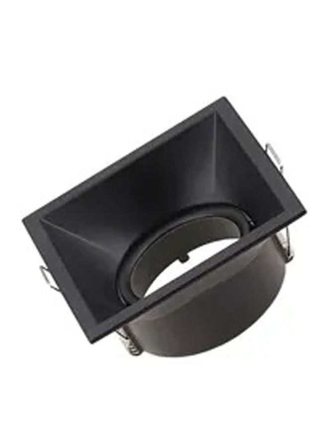 ALNAJM Lighting Anti Glare Square MR16 or GU10 Housing Led Spot Light Frame Black  - Image 2
