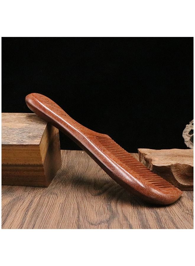 Umiwin Wooden Hair Brush Anti-Static Wood Hair Comb 19cm - Image 4