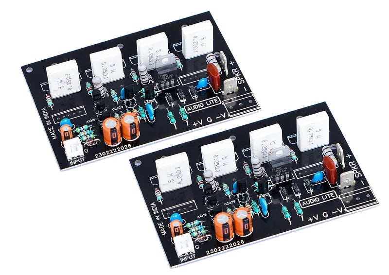 AUDIO LITE 200W Mono Amplifier Board for 2 Pair of 2SC5200+2SA1943 as Main Output TRANSISTORS (Pack of 2). - Image 1