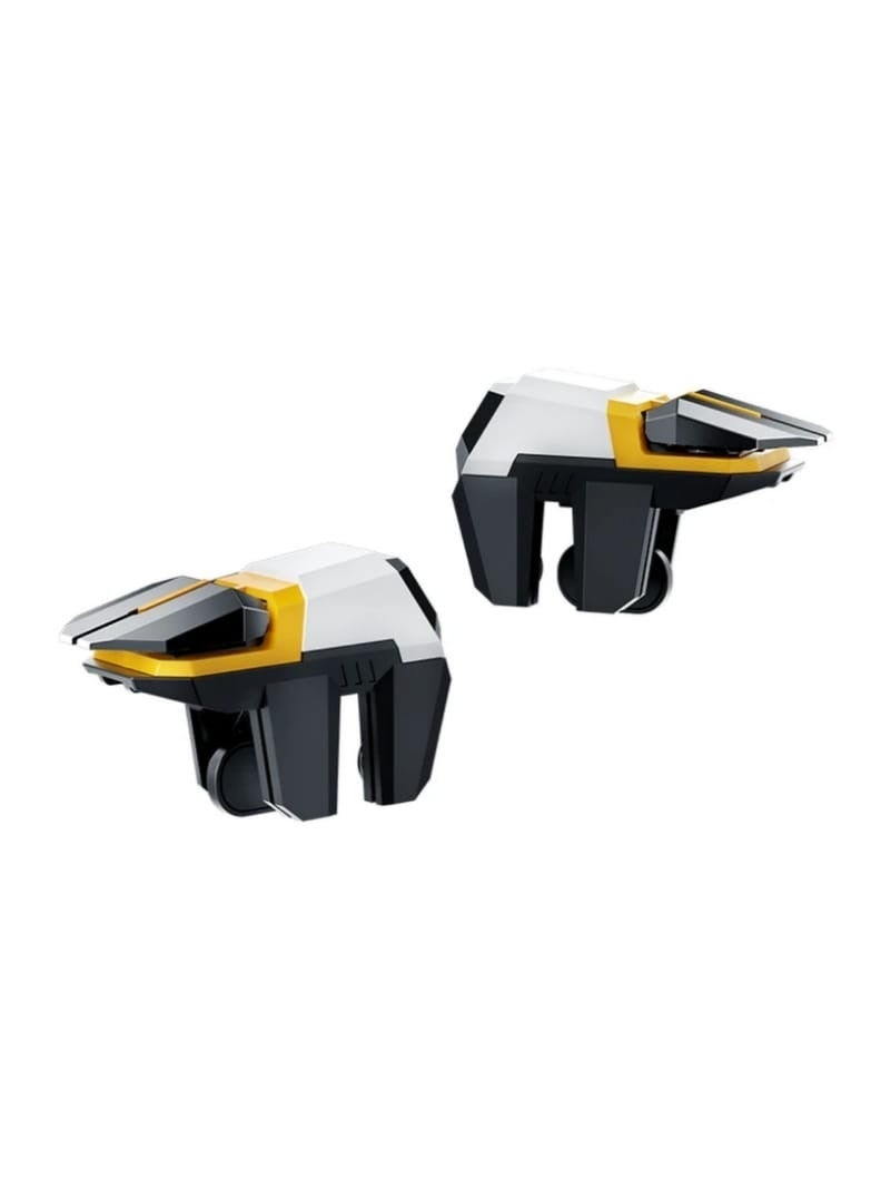 PUBG Triggers L1R1 L2R2 Mobile Gaming Trigger Aim Button Handle Shooter Controller for Mobile - Includes Finger gloves - Image 3