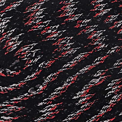 Kuber Industries Pack of 4 Oval Door Mat | Doormat for Home Entrance | Anti-Skid Foot Mat | Floor Mat for Bedroom, Kitchen, Office | Room Mat | Black - Image 4