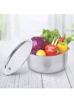 MILTON Pro cook Milton Pro Cook TriPly Stainless Steel 14 cm Tope with SS Lid 11 Litre Durable Dishwasher Safe Induction and Gas Ready Patila for Boiling Steaming and Cooking 3 Years Warranty  - Image 4