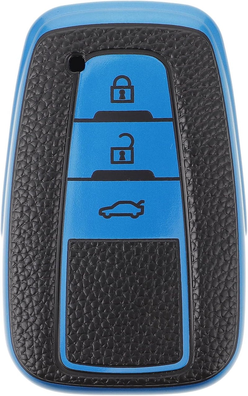Car Key Fob Protector Cover Full Wrap TPU Key Holder Case Compatible with Toyota Sleeve Protective Automotive Interior Accessory - Image 1