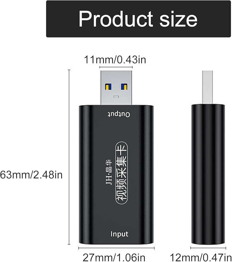 USB 3 0 Video Capture Card 4K Input 1080P Output For Gaming Streaming And Conference - Image 4