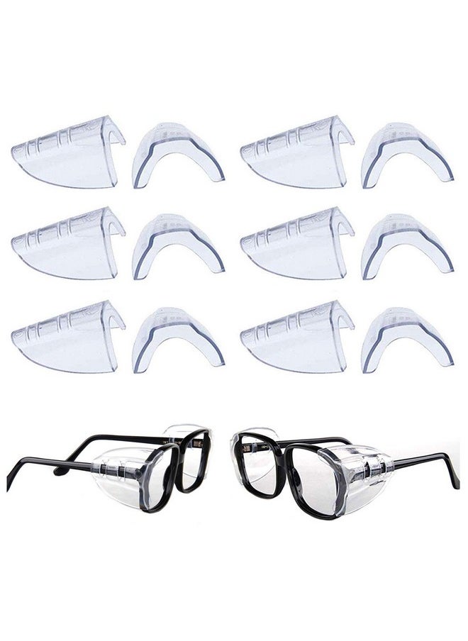 Korty 6 Pairs Eye Glasses Side Shields,Slip on Side Shields for Safety Glasses Fits Small to Large Flexible Clear Universal - pzsku/Z2389F803E9CA792B7360Z/45/_/1740982557/e8d6c353-5997-409b-a304-e921453fe0da