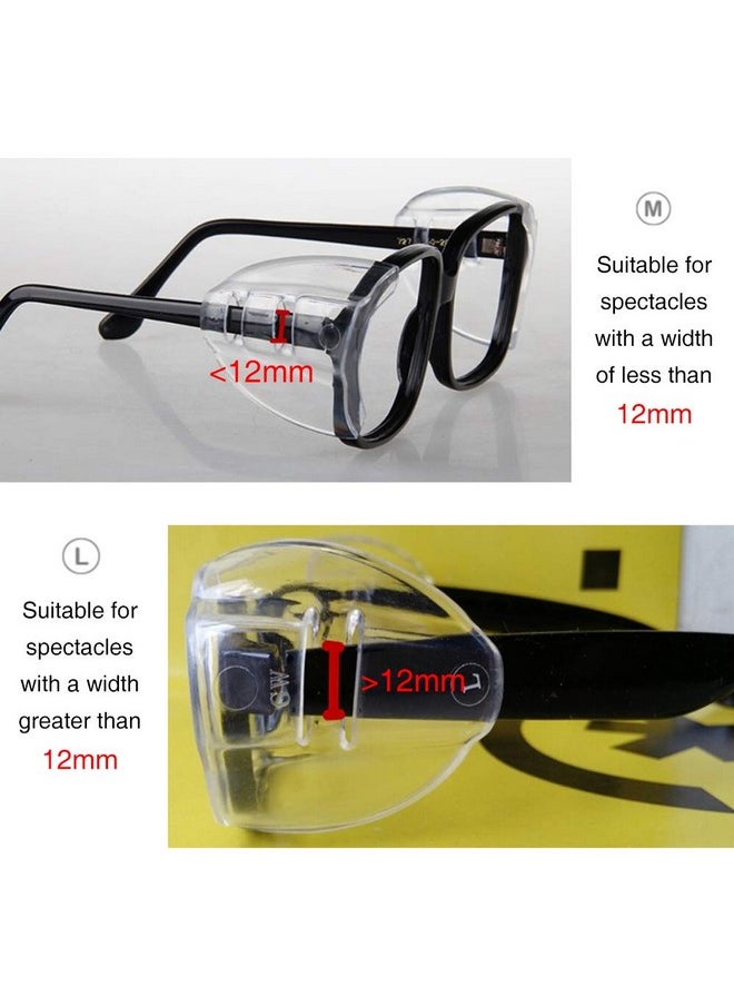 Korty 6 Pairs Eye Glasses Side Shields,Slip on Side Shields for Safety Glasses Fits Small to Large Flexible Clear Universal - pzsku/Z2389F803E9CA792B7360Z/45/_/1740982559/b3c490db-5507-4eed-a2d2-b63bfc62c087