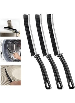 H&D PIPALIYA HD PIPALIYA Bathroom Cleaning Brush Toilet Cleaner Brush Gap Brush for Cleaning Hard Bristle Crevice Tile Cleaner Brush Window Cleaning Tools Kitchen Stove Basin Cleaner BrushPack of 3 