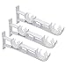 Gudui Curtain Rod Bracket, Set of 3 Curtain Rod Holders for Wall, Double Holes Curtain Rod Brackets for Heavy Duty - Image 2