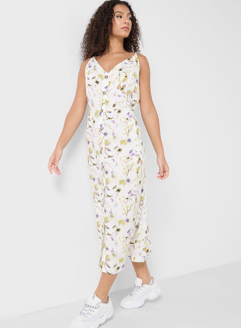 Zizzi Cami Strap Printed Dress - Image 4