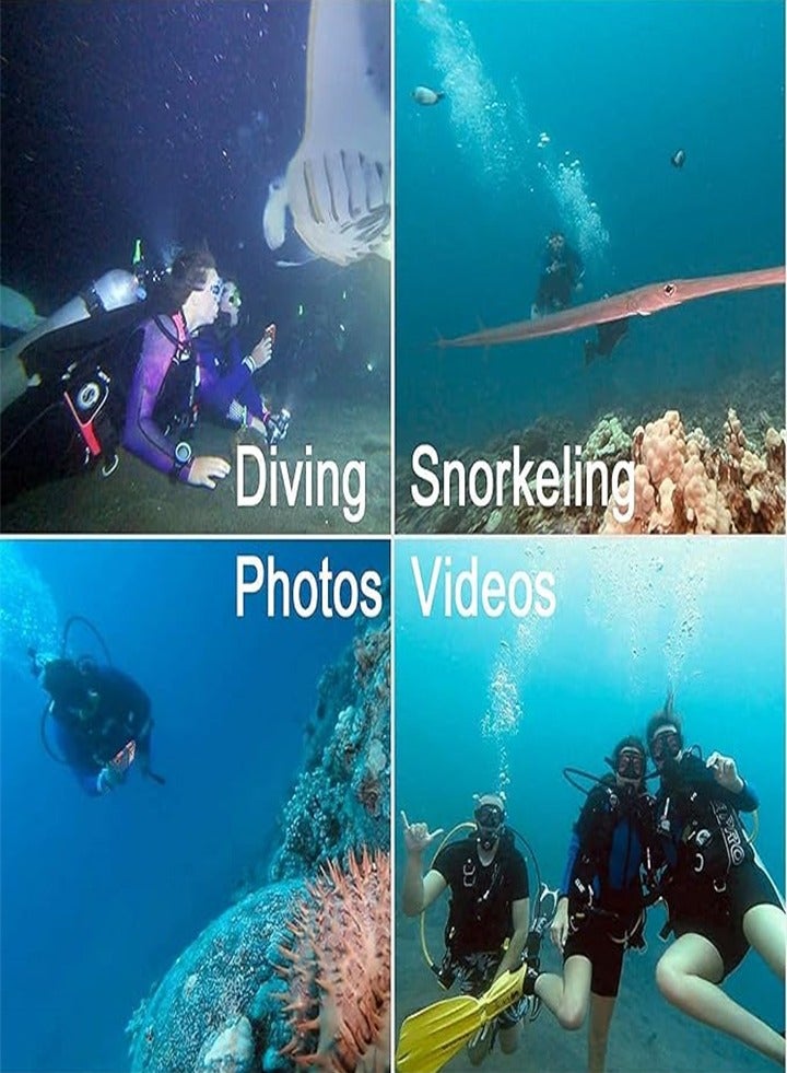 Multifunctional Diving Case Safe For 15m/50ft Underwater Diving, Surfing, Swimming, Snorkeling, Taking Photos, Video Recording, With Lanyard, Suitable For Galaxy And Iphone Series Smartphones - Image 4