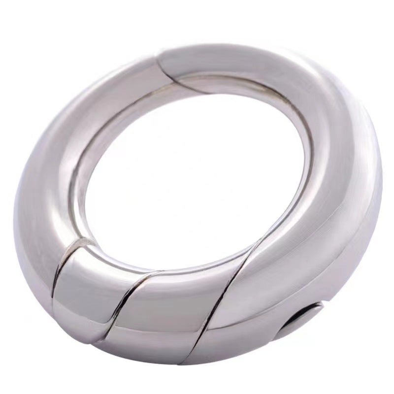 Intelligence Tripping Puzzle Luban Lock Kongming Lock Children'S Gift Toy Alloy Horseshoe Lock Nine-Chain Burning Brain - Image 3