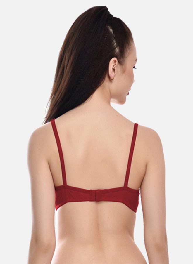 FIMS Pack of 3 Non-Padded Full Coverage Bras - Image 5