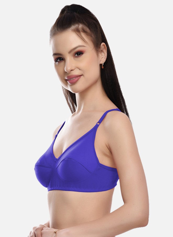 FIMS Pack of 3 Non-Padded Full Coverage Bras - Image 3