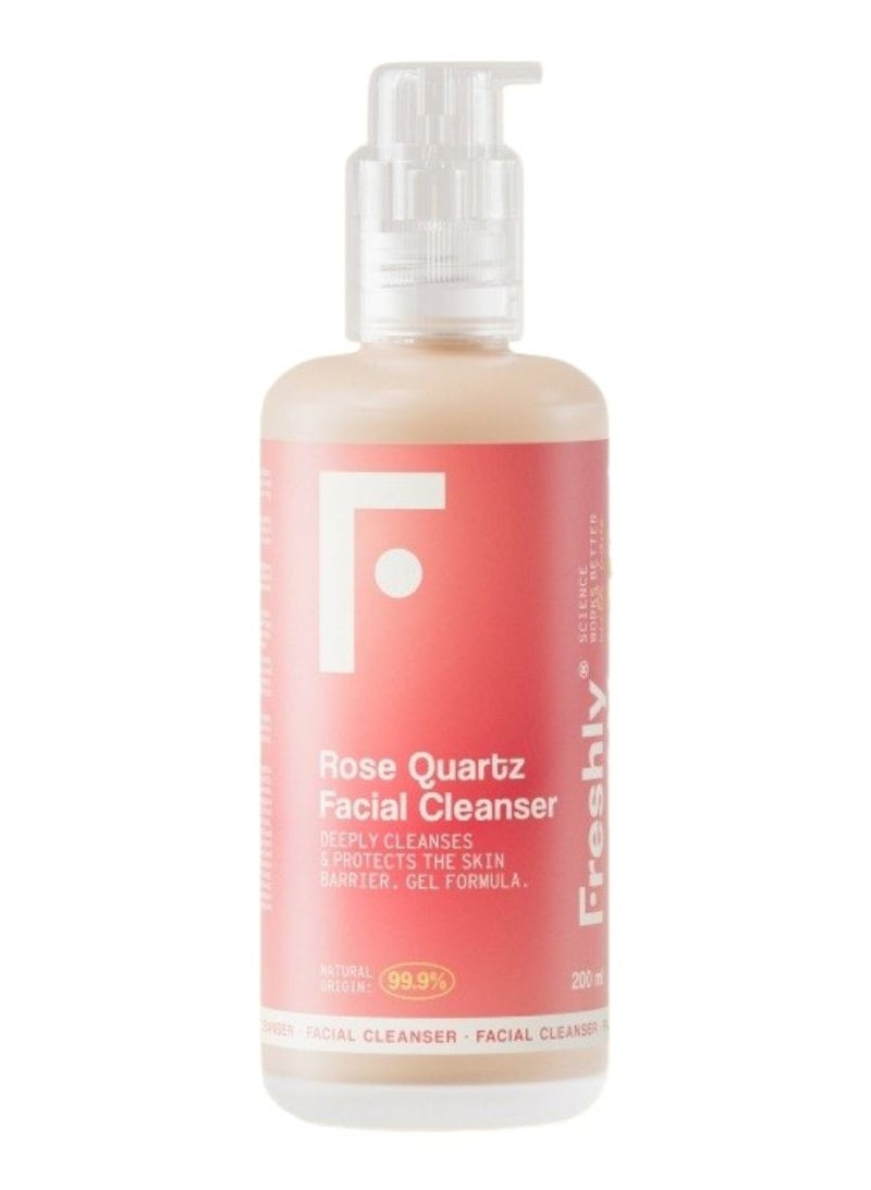 Freshly Rose Quartz Facial Cleanser Preserves the Dermal Barrier 200ml - Image 1