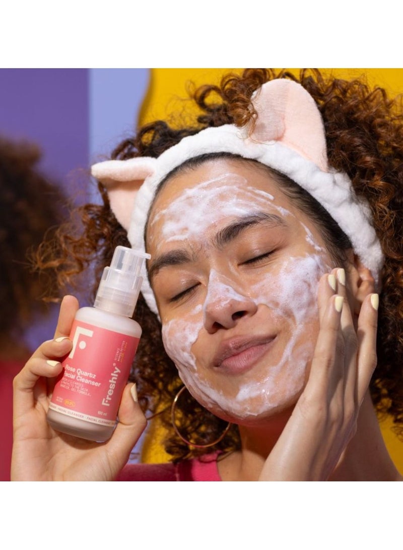 Freshly Rose Quartz Facial Cleanser Preserves the Dermal Barrier 200ml - Image 2