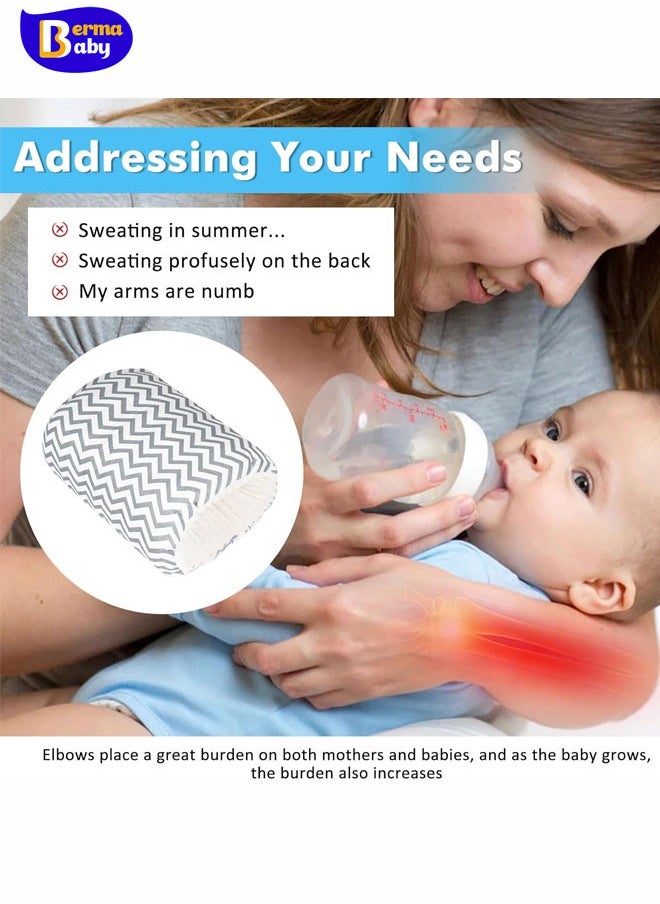 Berma Baby Baby nursing arm pillow Pregnant nursing pillow Adjustable nursing pillow Soft nursing arm pillow Comfortable cradle nursing arm pillow Baby nursing pillow Portable nursing pillow Comfortable cradle nursing arm pillow  - Image 5
