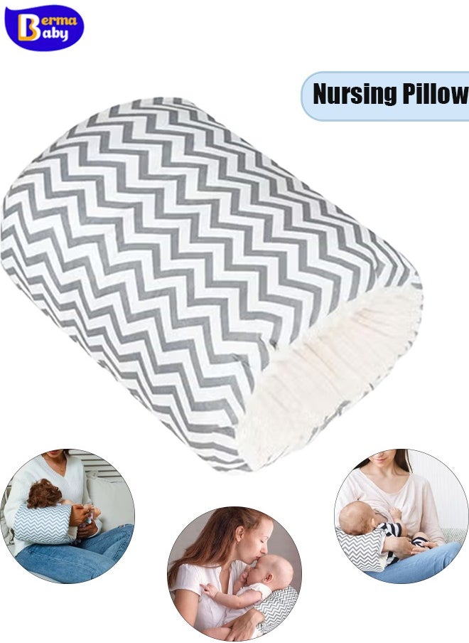 Berma Baby Baby nursing arm pillow Pregnant nursing pillow Adjustable nursing pillow Soft nursing arm pillow Comfortable cradle nursing arm pillow Baby nursing pillow Portable nursing pillow Comfortable cradle nursing arm pillow  - Image 1