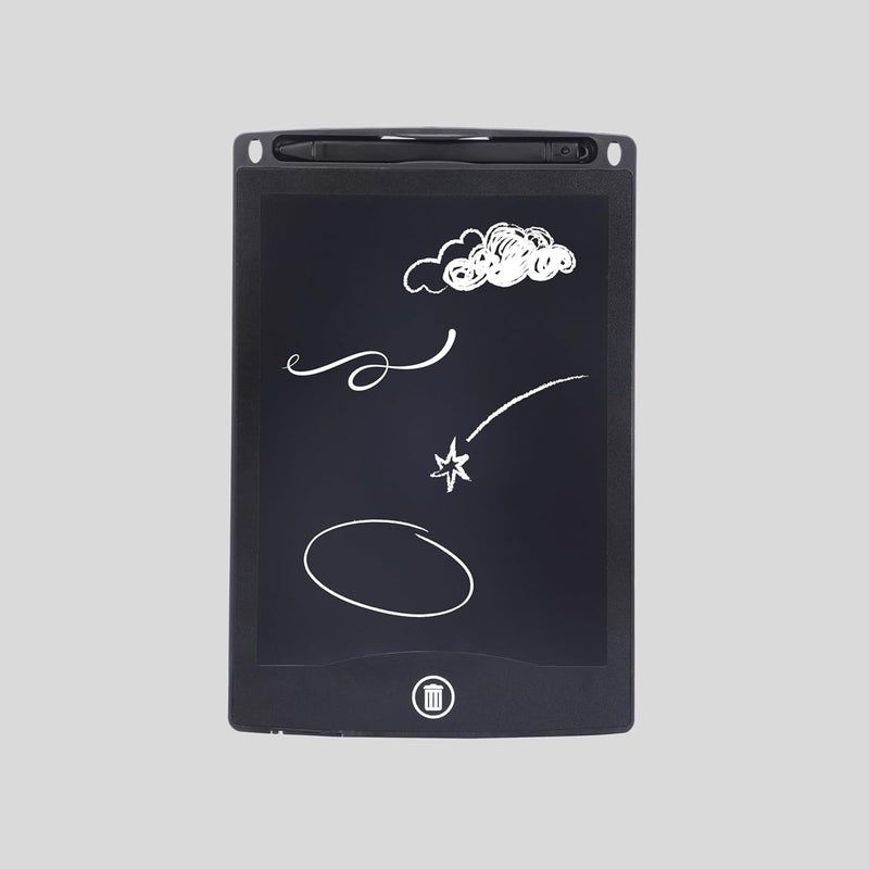 Skoolster LCD Writing Tablet/pad/Board 16" inch with Stylus Pen and Rainbow Display Screen, for Learning, Drawing, Playing, and doodling Fun for Kids (Black) - Image 1