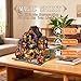 OZJAY Miniature House Kit Mini House Building Kit with Furniture DIY Miniature Kit for Adults Teen Dollhouse Kit for Birthday Christmas Magic Spirit - Image 3