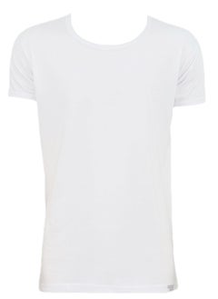 Rayan 6 - Pieces RAYAN Round Neck Undershirt Cotton White  - Image 3