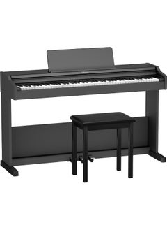 Roland Roland RP107 Digital Compact and Affordable Home Piano with Traditional Upright Styling  - Image 3
