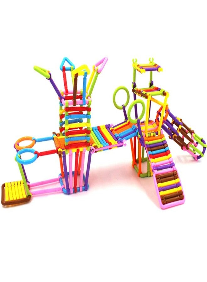 KITIKITTZ KITI Kits Educational Play and Learn Plastic Building Block Set (Assembly) 195 Pcs Included. - Image 1