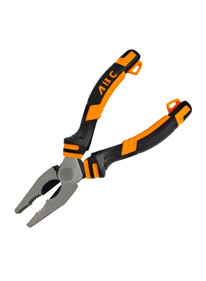 اي بي سي كماشة قوية 6 بوصة، لقطع الأسلاك والمعادن الخفيفة، والإمساك وثني الأسلاك والمعادن، أداة متعددة الوظائف مناسبة للصيانة والكهرباء والنجارة، مصنوعة من مواد عالية الجودة لتحمل الضغط والاستخدام الكثيف. - Image 1