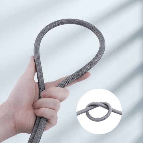 Liberflow Kitchen Faucet Parts Pull out Faucet Hose Compatible for Grohe 48293000 Flexible Shower Hose Replacement With Weight Ball and 3 Connectors - Image 4