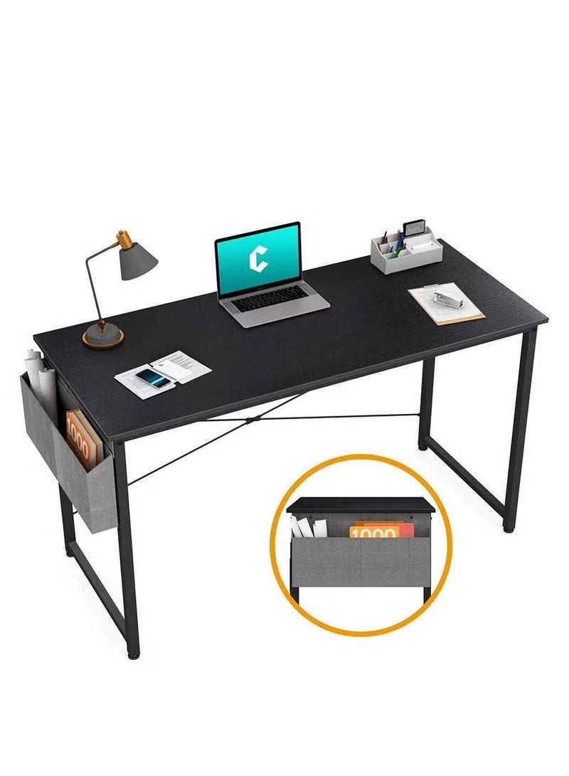 AGD Computer Desk 100cm Home Office Writing Study Desk Modern Simple Style Laptop Table with Storage Bag - Image 1
