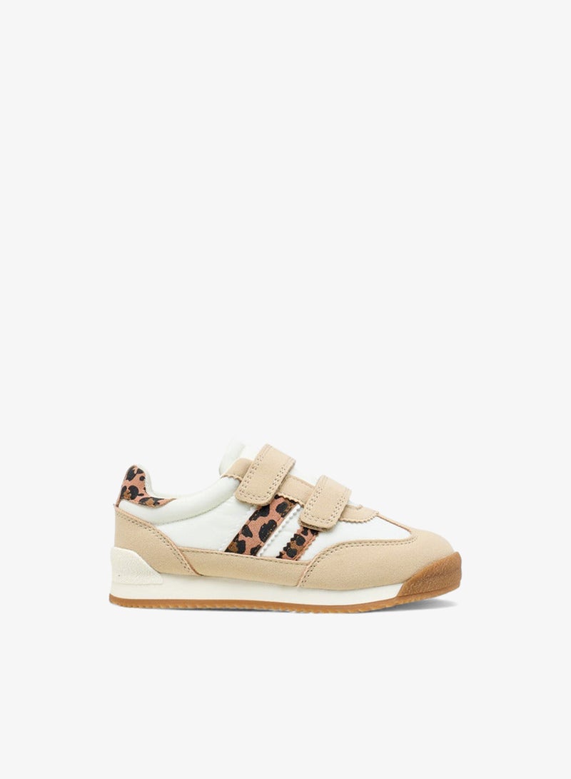 جونيورز سنيكرز بناتي بطبعة مع إغلاق بشريط لاصق - Image 1