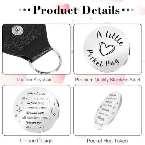 STARKET 2026 Graduation Gifts For Her New Beginnings Gift For Women, Class Of 2026 High School Graduation Gift For Him, Divorce Goft For Her Him Inspirational Quote Keychains Behind You,All Your Memories - Image 3