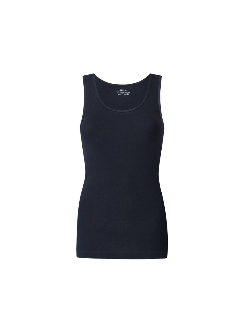 Mariposa Women's Cotton Vest Color  2 Pack - Image 3