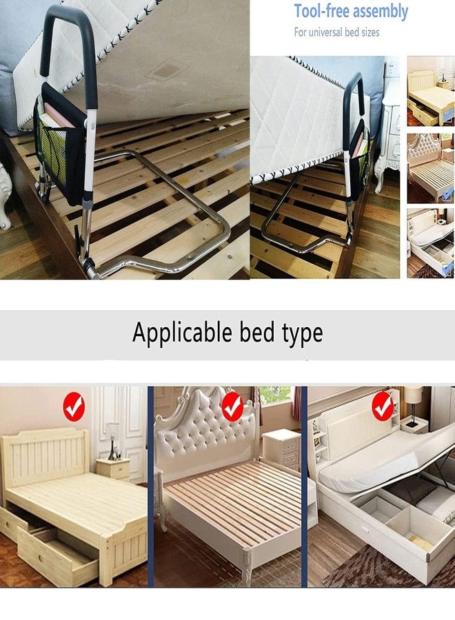 HEVASNEK Bedside Support Rail for Seniors and Baby Safe and Easy Bed Access Rail for King & Queen Beds, Ideal for Home Use, Supportive Grab Bar for Home Comfort - Image 4